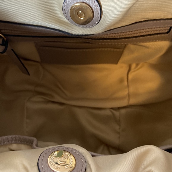 LODIS Medium Whipstitch Leather Tote, Lacey, Ash, NWT - Picture 11 of 13